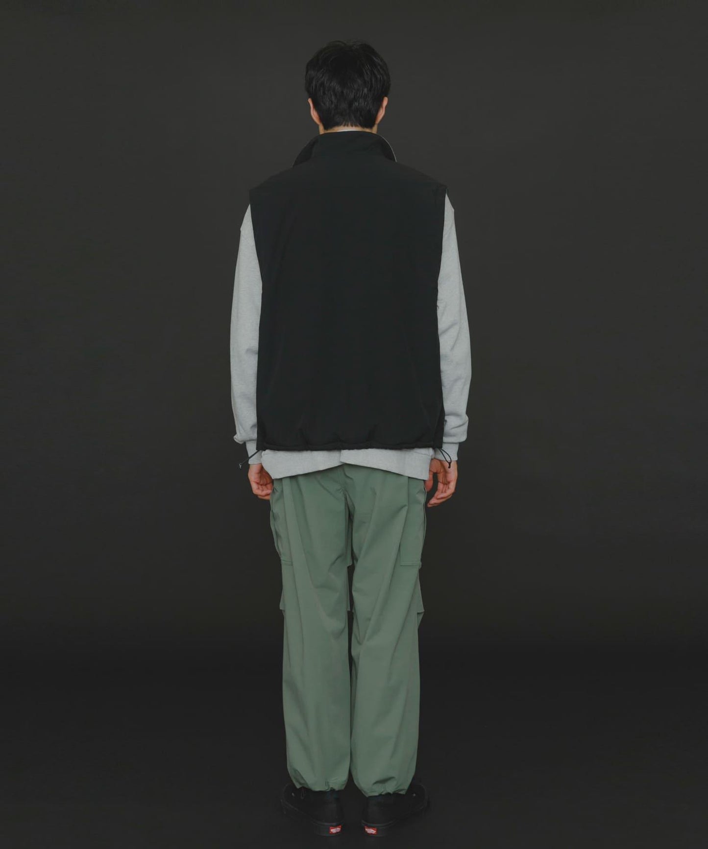 『販売』『男女同款』Uiscel 抓絨內襯拉鍊寬鬆馬甲