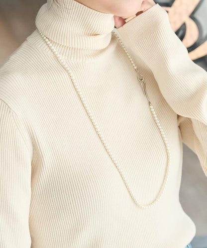 長款珍珠掛鉤項鍊