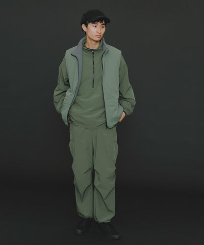 『販売』『男女同款』Uiscel 抓絨內襯拉鍊寬鬆馬甲