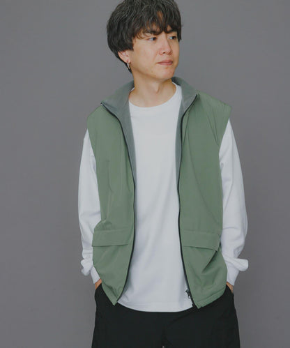 『販売』『男女同款』Uiscel 抓絨內襯拉鍊寬鬆馬甲