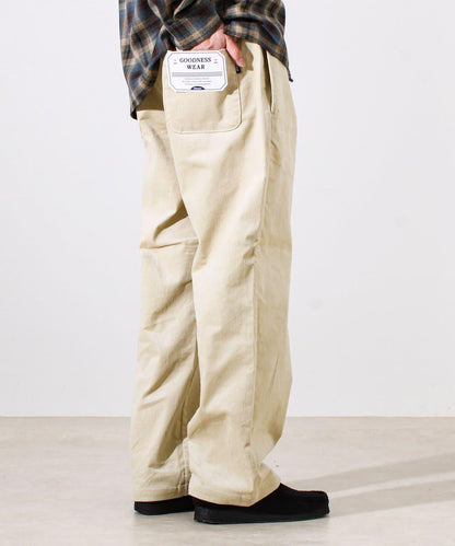 【人氣系列/男女同款/4尺碼/7色可選】GOODNESS燈芯絨長褲