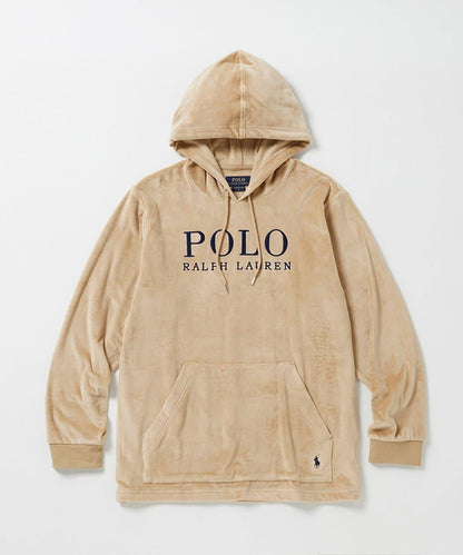 【POLO RALPH LAUREN】POLO天鵝絨連帽衫