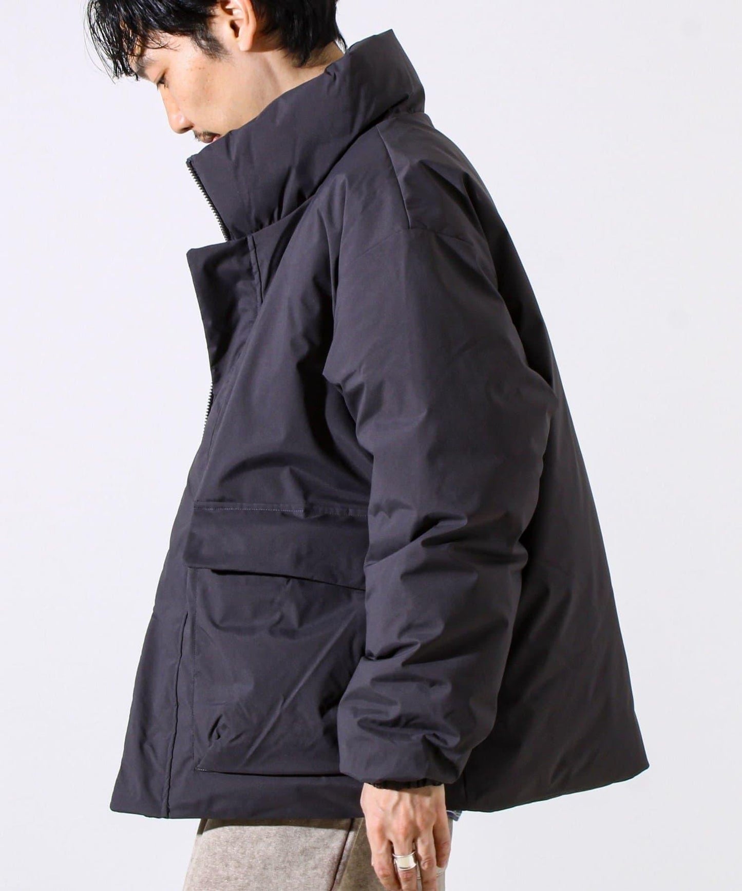 高性價比保暖中棉立領夾克