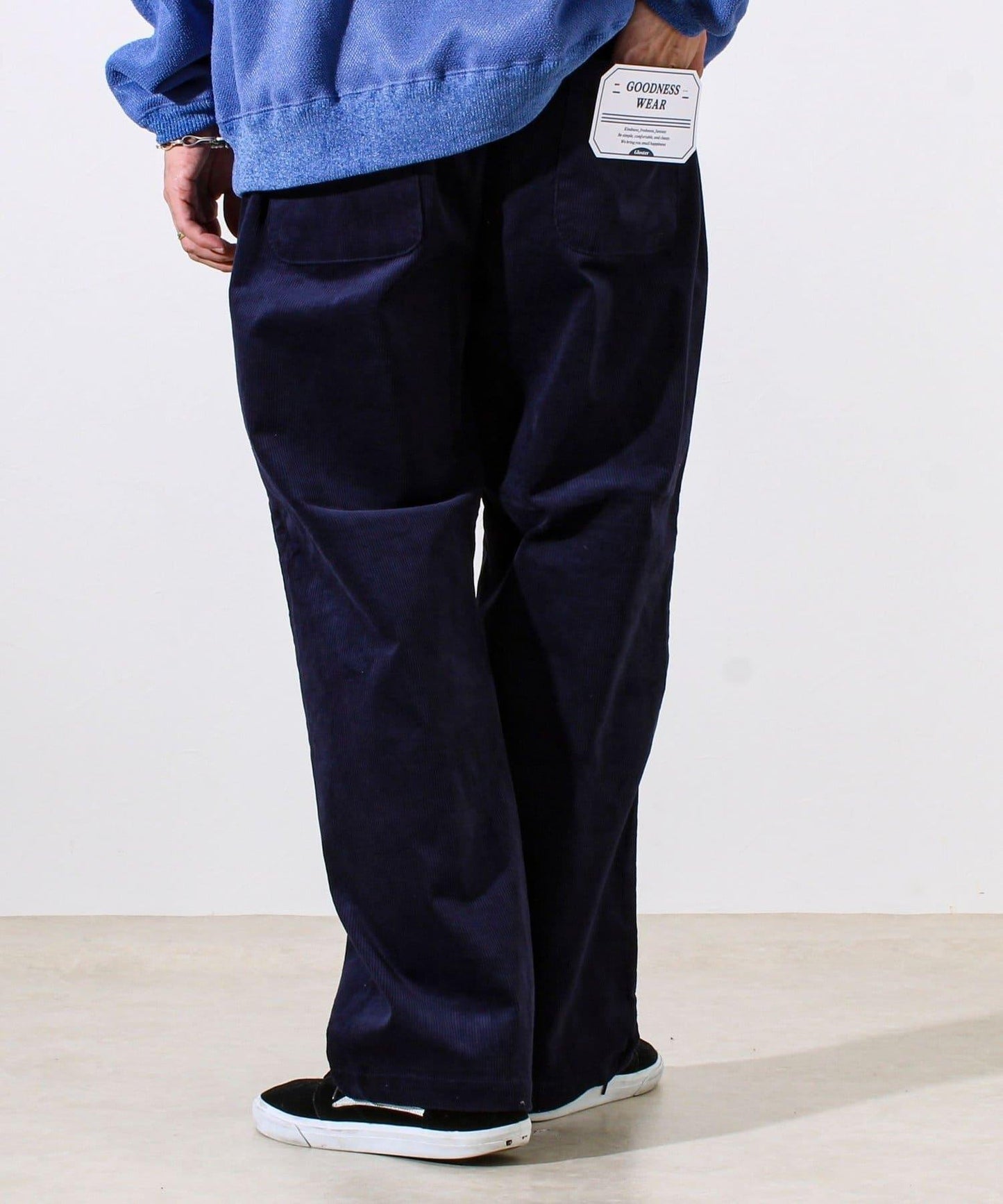 【人氣系列/男女同款/4尺碼/7色可選】GOODNESS燈芯絨長褲