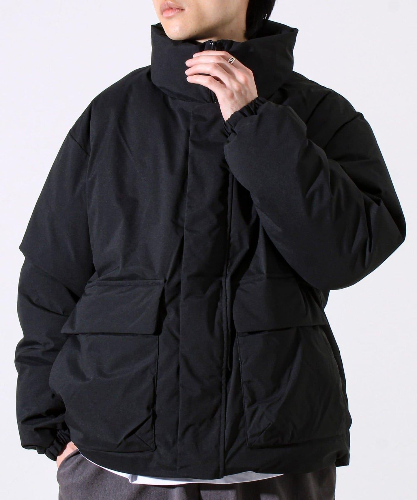 高性價比保暖中棉立領夾克