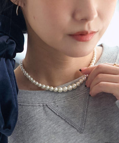 珍珠蝴蝶結項鍊