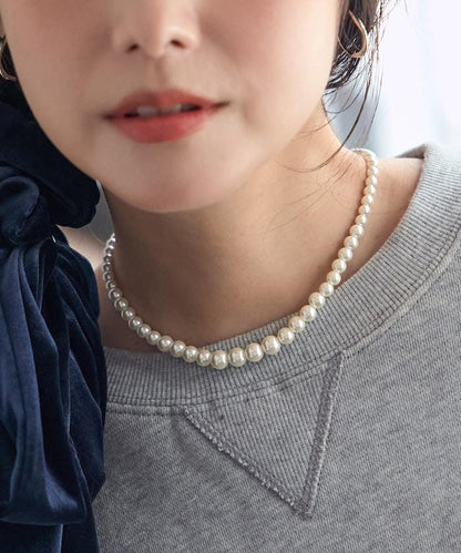 珍珠蝴蝶結項鍊