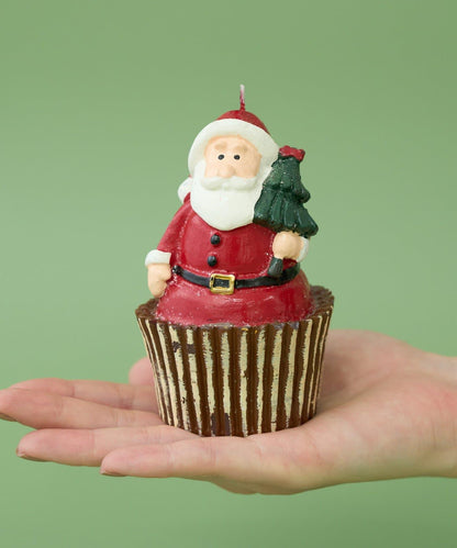 手工蠟燭杯子蛋糕