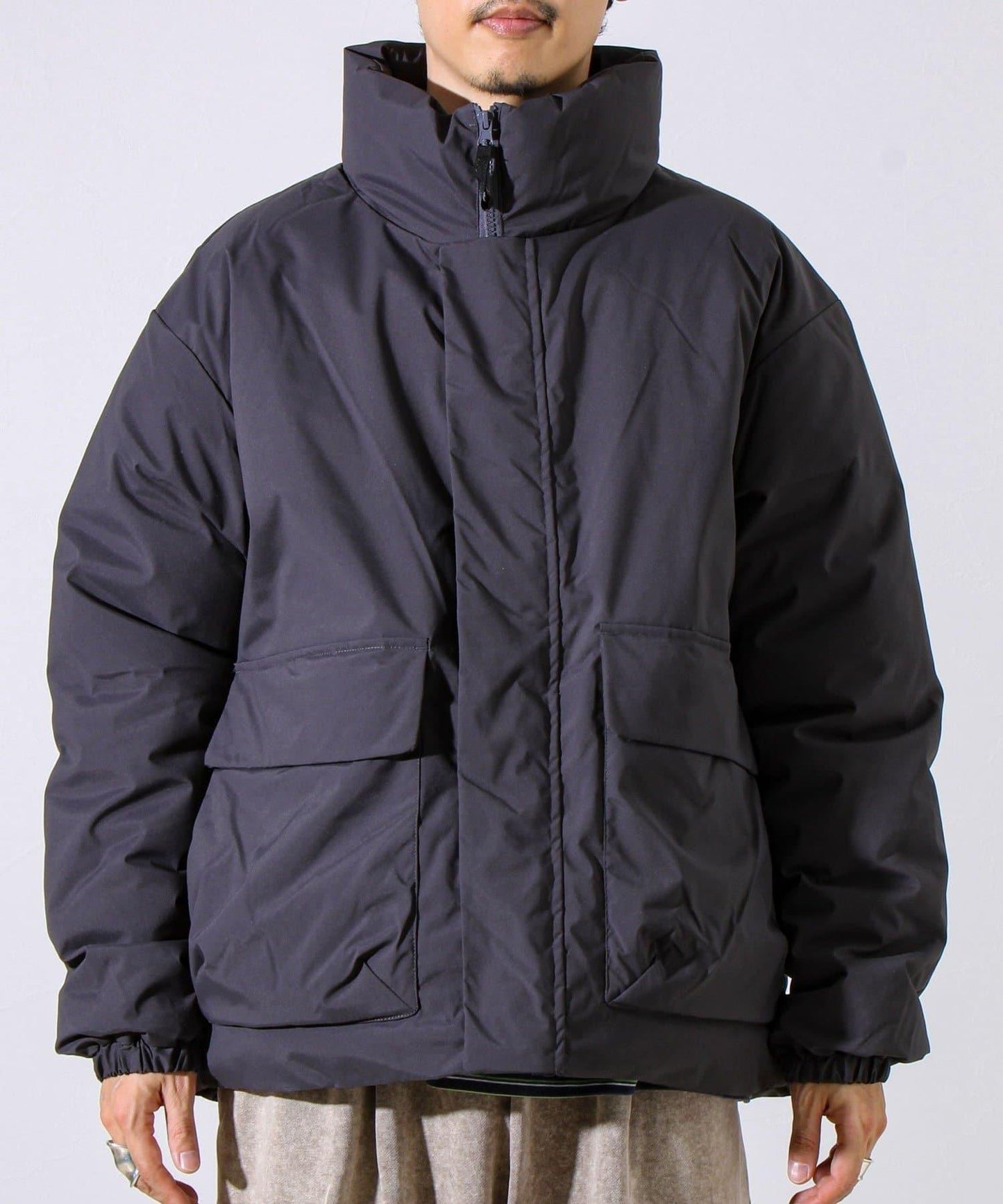 高性價比保暖中棉立領夾克