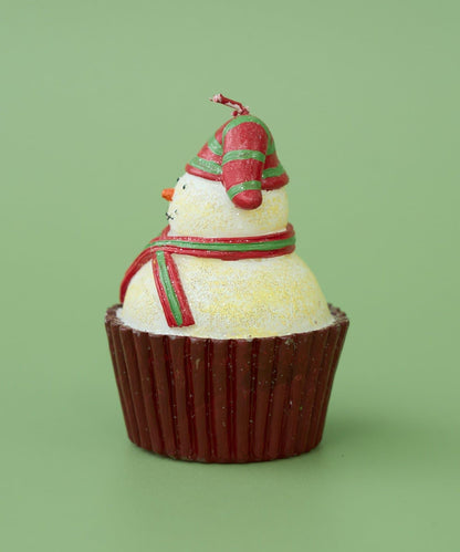 手工蠟燭杯子蛋糕