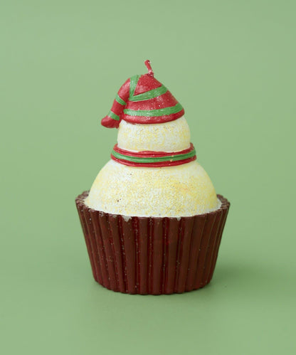 手工蠟燭杯子蛋糕