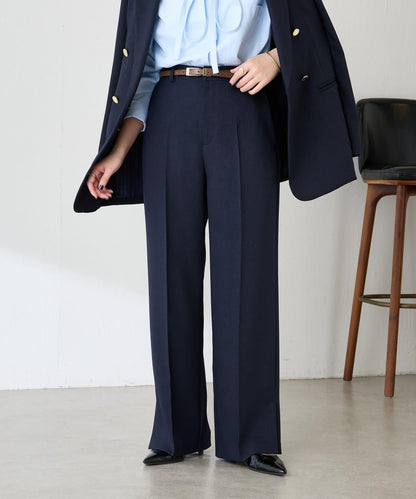 【人氣系列/2尺碼可選】羊毛感直筒褲/禮服