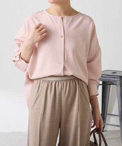 【修身顯瘦】翻領寬鬆襯衫/禮服