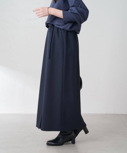 【2尺碼可選】羊毛感繫帶半身裙/可成套搭配