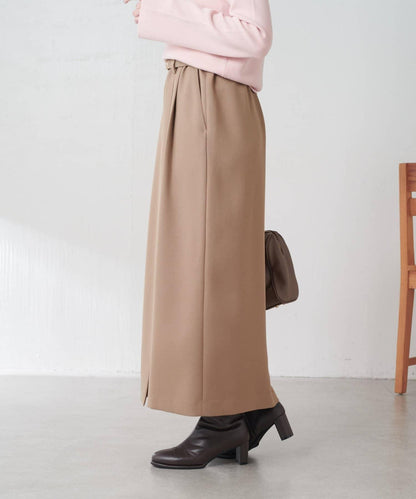 【2尺碼可選】羊毛感繫帶半身裙/可成套搭配