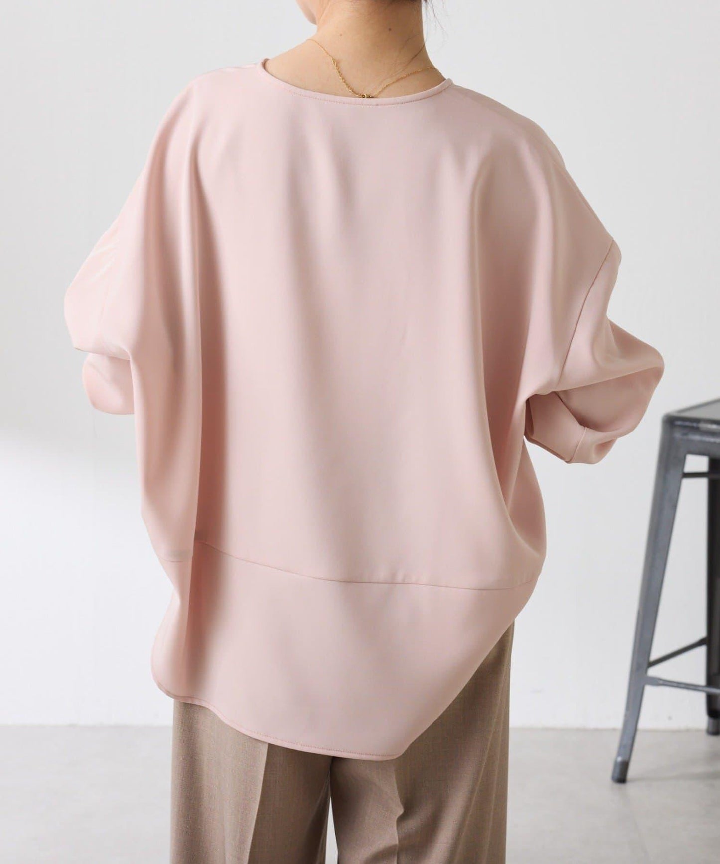 【修身顯瘦】翻領寬鬆襯衫/禮服