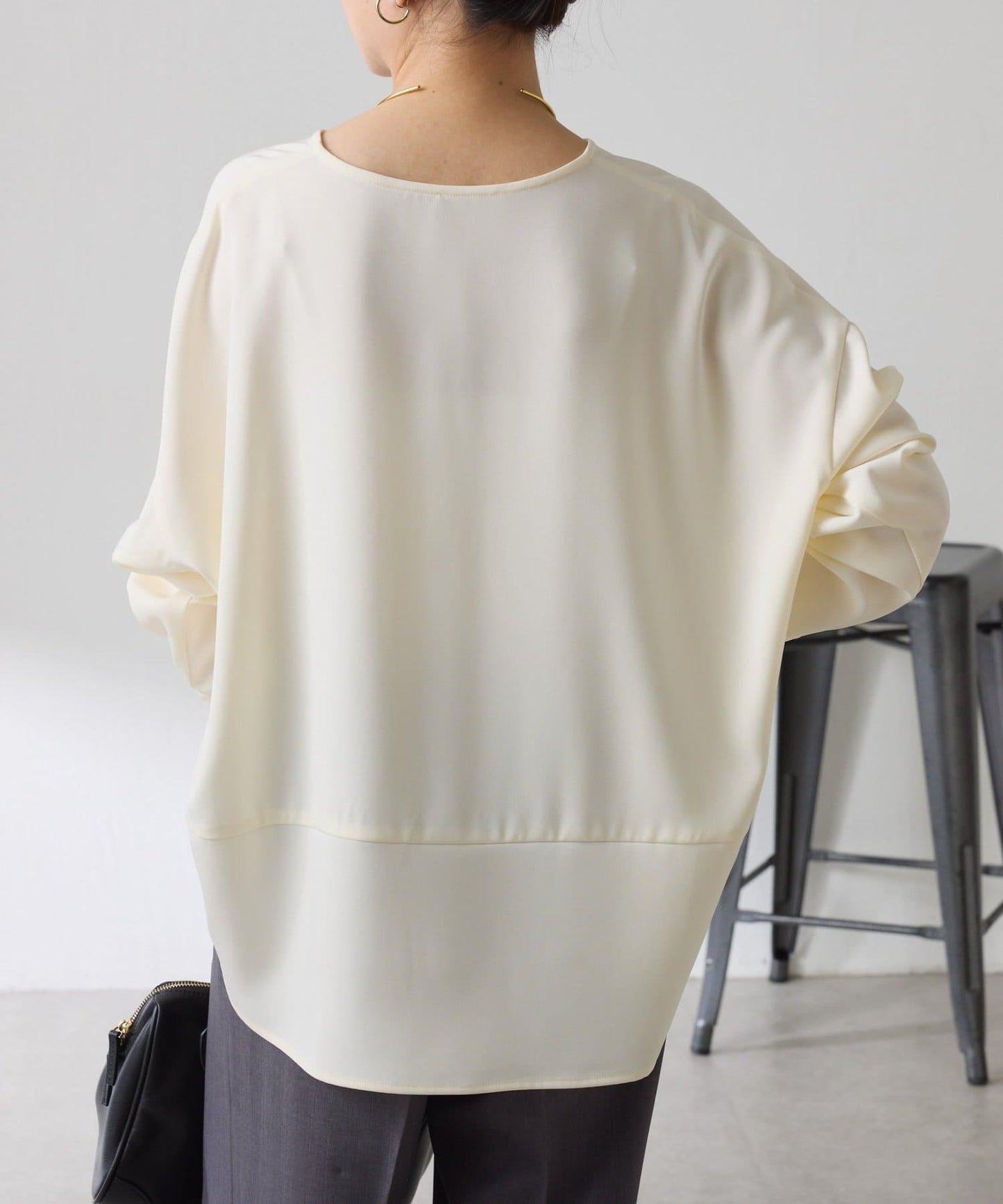 【修身顯瘦】翻領寬鬆襯衫/禮服