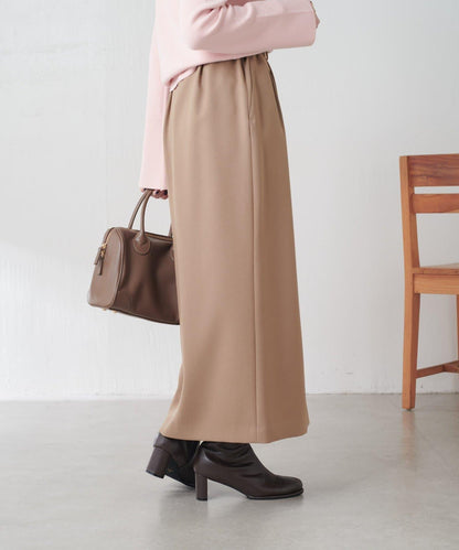 【2尺碼可選】羊毛感繫帶半身裙/可成套搭配