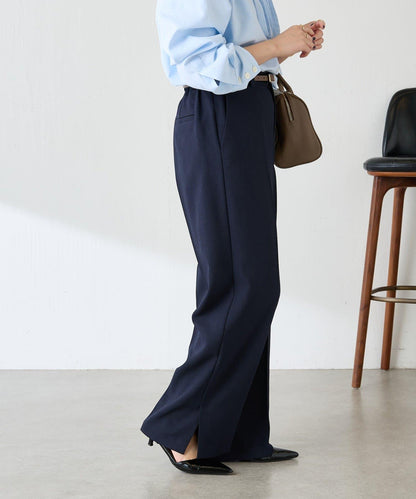 【人氣系列/2尺碼可選】羊毛感直筒褲/禮服