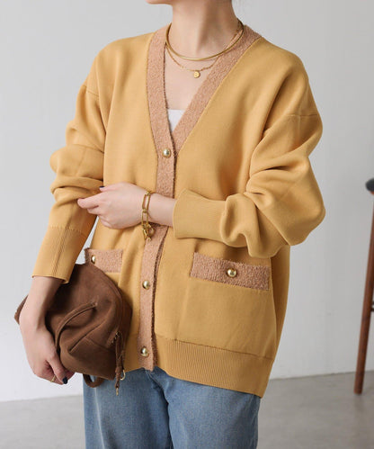 【輕盈/顯氣質】半米蘭針織開衫