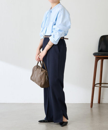 【人氣系列/2尺碼可選】羊毛感直筒褲/禮服