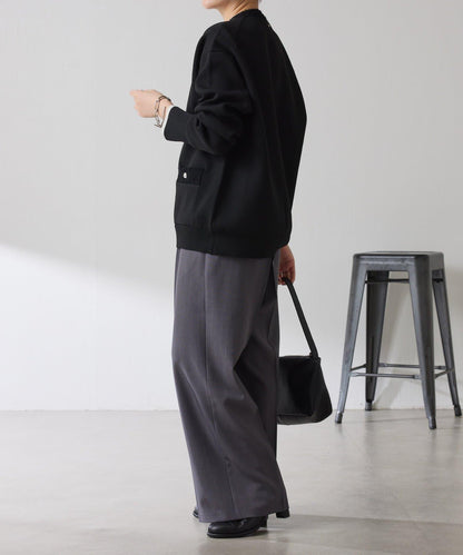 【輕盈/顯氣質】半米蘭針織開衫