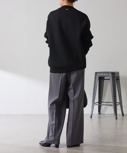 【人氣系列】亮片條紋鬆緊腰帶長褲