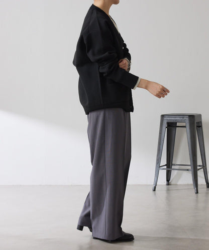 【人氣系列】亮片條紋鬆緊腰帶長褲