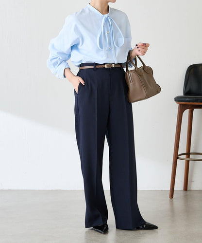 【人氣系列/2尺碼可選】羊毛感直筒褲/禮服