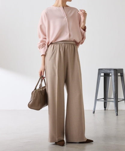 【修身顯瘦】翻領寬鬆襯衫/禮服