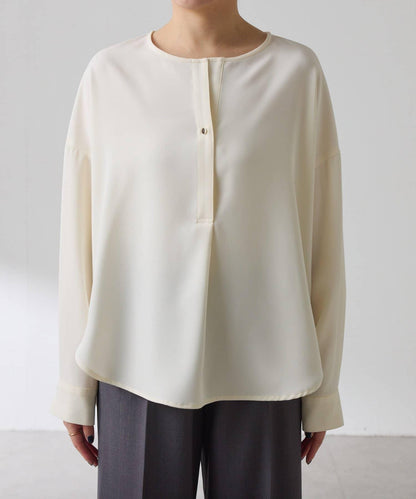 【修身顯瘦】翻領寬鬆襯衫/禮服