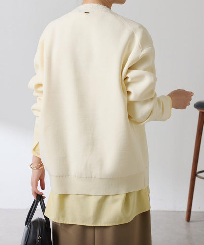 【輕盈/顯氣質】半米蘭針織開衫