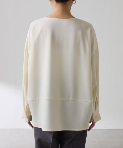 【修身顯瘦】翻領寬鬆襯衫/禮服