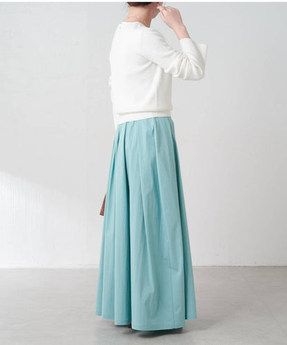 蓬鬆喇叭半身裙