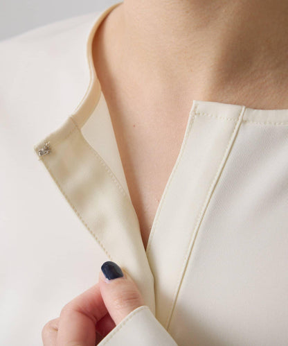 【修身顯瘦】翻領寬鬆襯衫/禮服