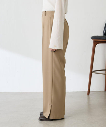 【人氣系列/2尺碼可選】羊毛感直筒褲/禮服