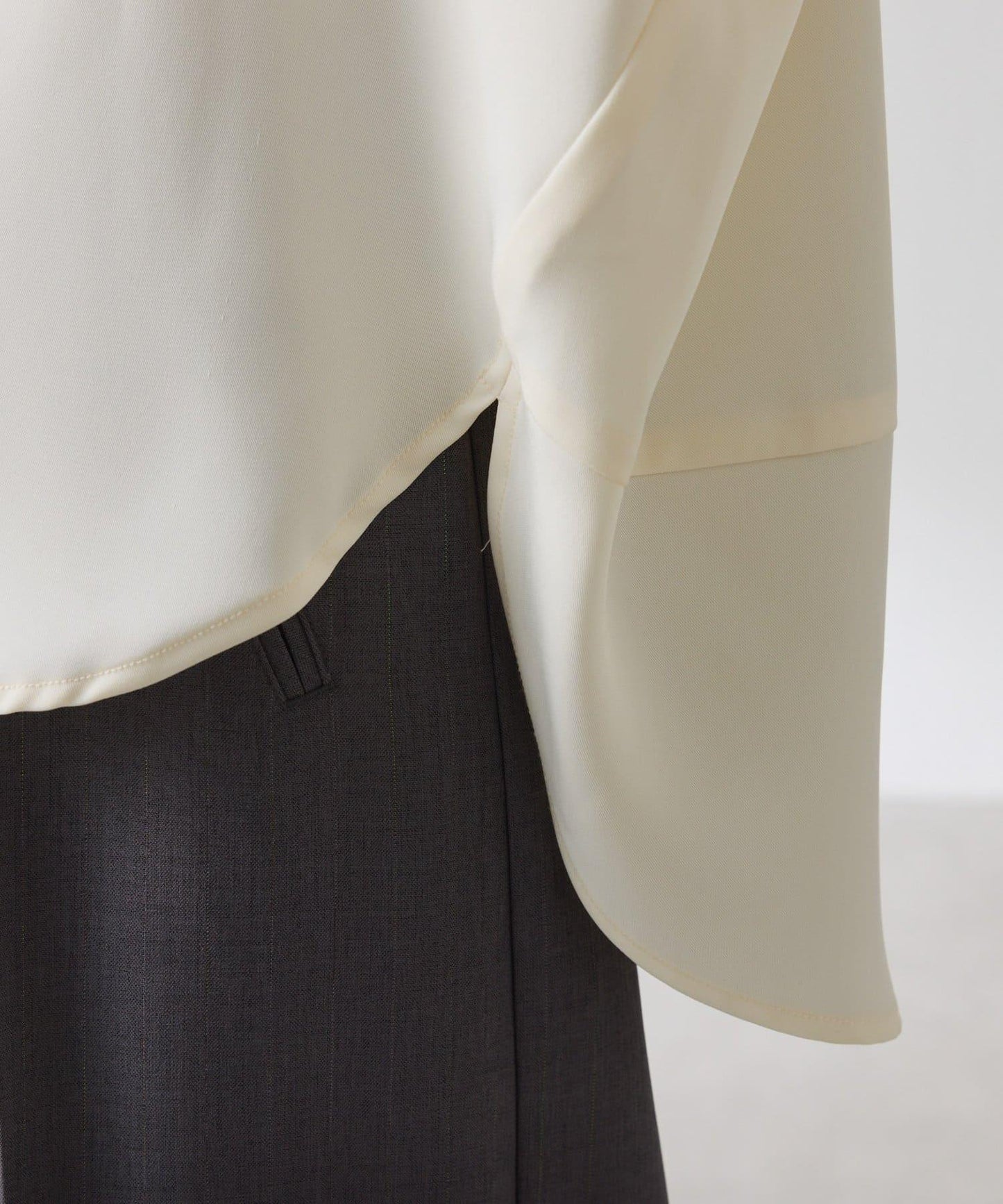 【修身顯瘦】翻領寬鬆襯衫/禮服