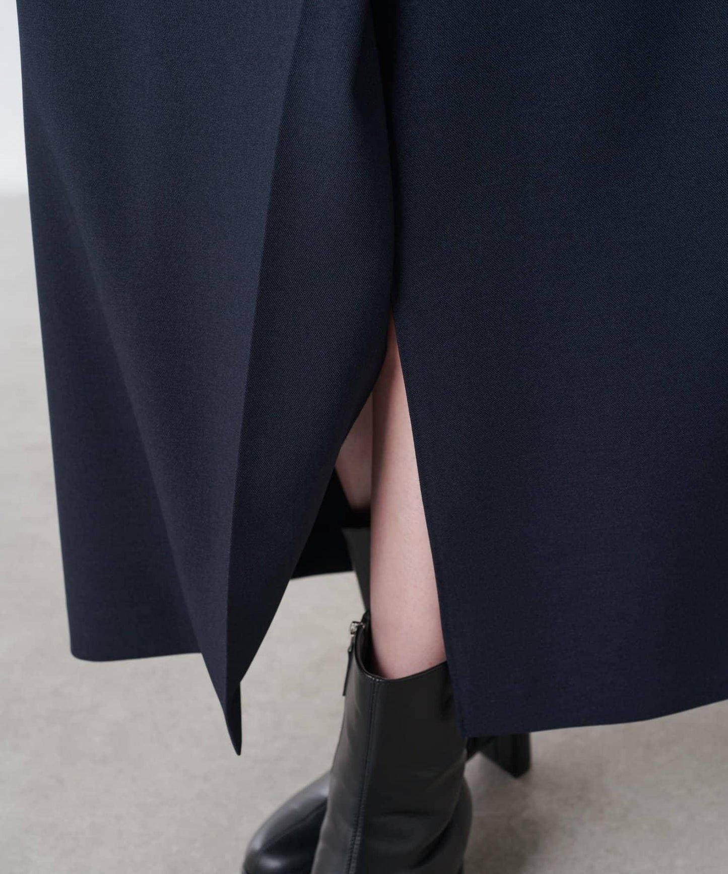 【2尺碼可選】羊毛感繫帶半身裙/可成套搭配