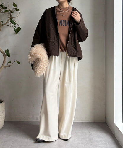 可雙面穿仿毛絎縫大衣