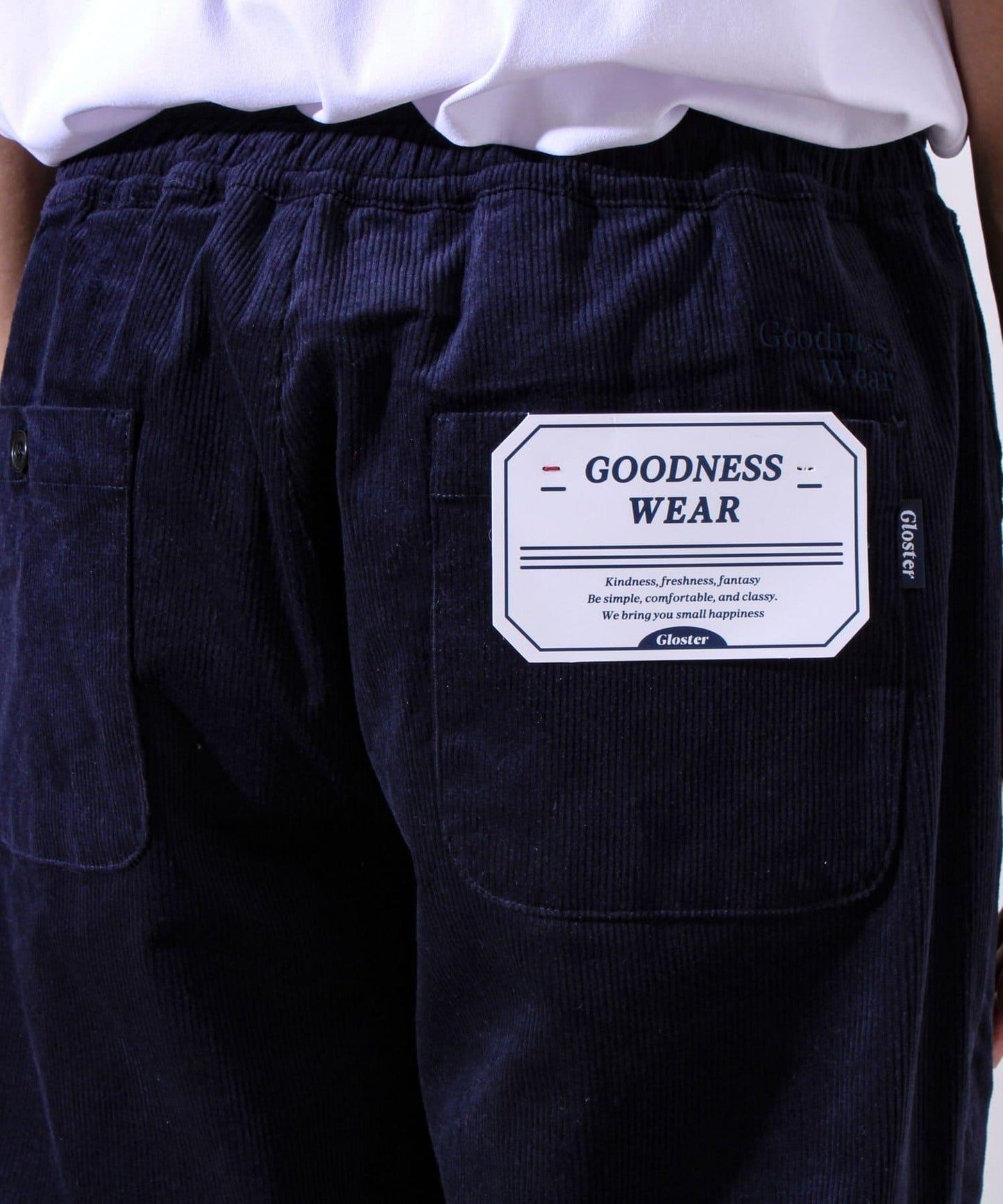 【人氣系列/男女同款/4尺碼/7色可選】GOODNESS燈芯絨長褲