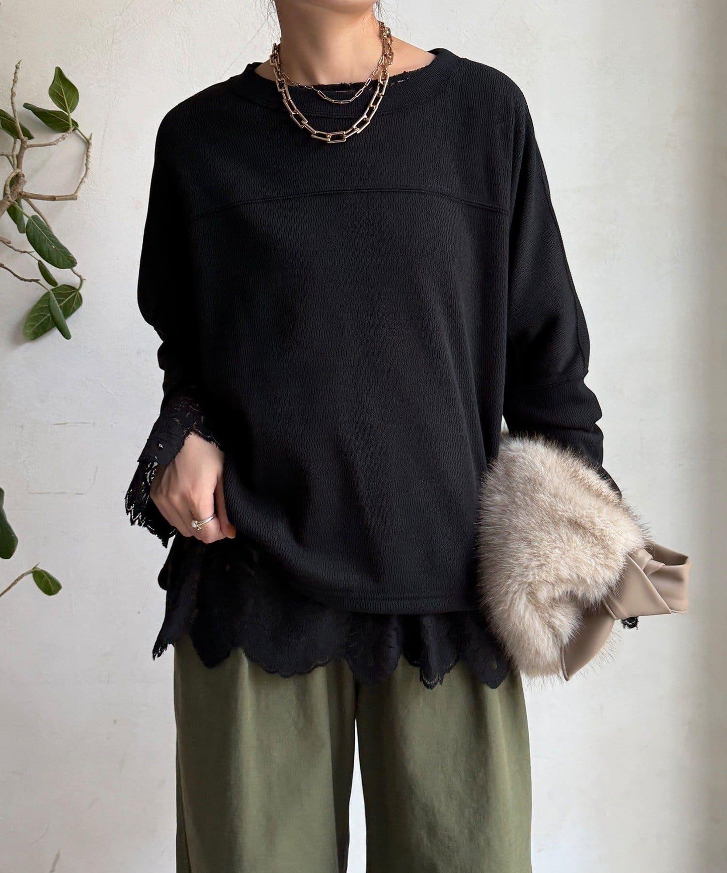 保暖加厚熱感套頭衫