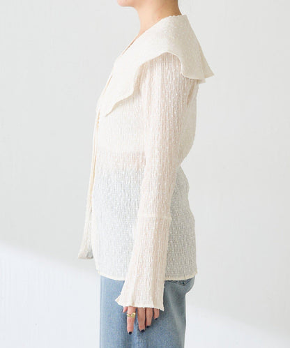 【領子可拆卸】大翻領開衫