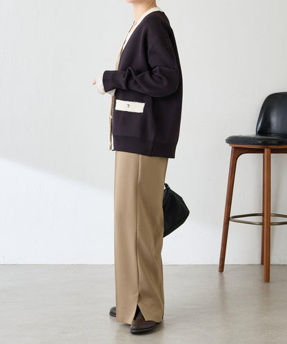 【輕盈/顯氣質】半米蘭針織開衫