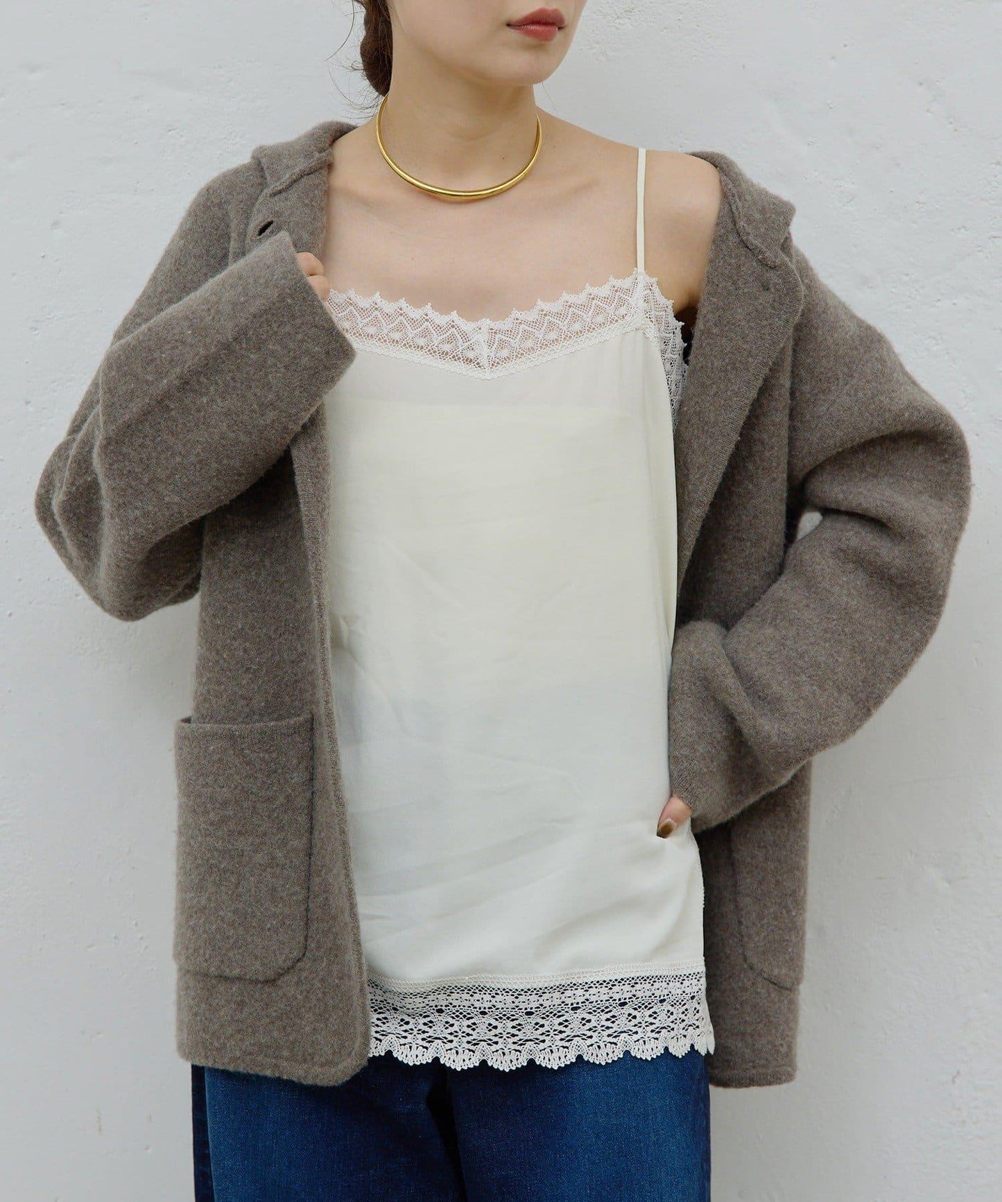 【HERITANOVUM】蕾絲吊帶背心