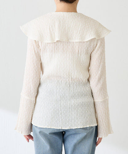 【領子可拆卸】大翻領開衫