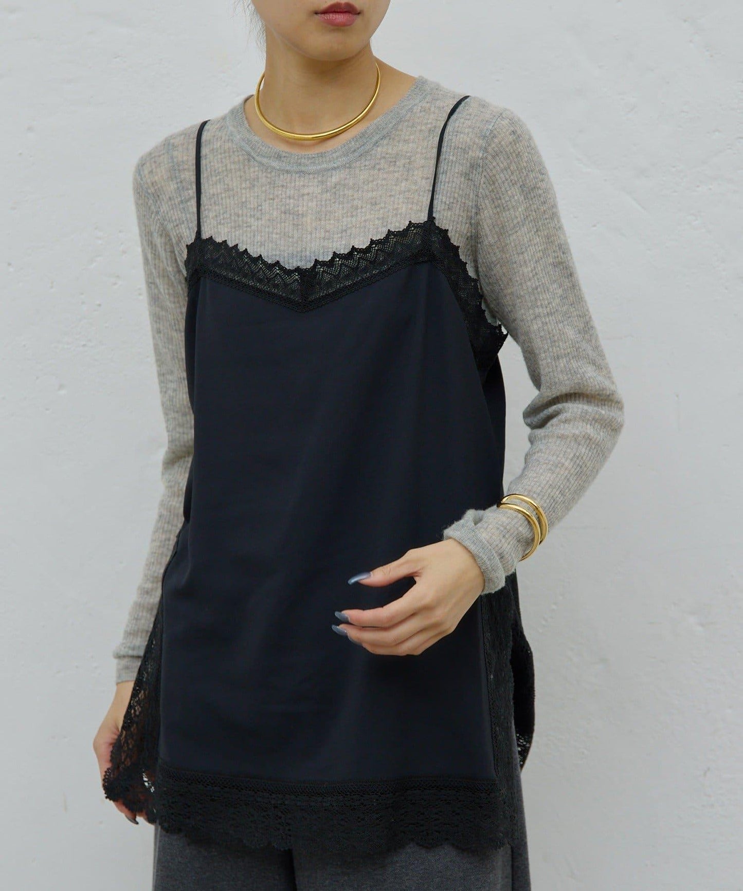 【HERITANOVUM】蕾絲吊帶背心