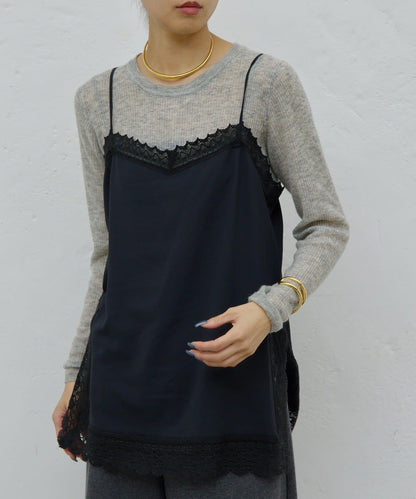 【HERITANOVUM】蕾絲吊帶背心