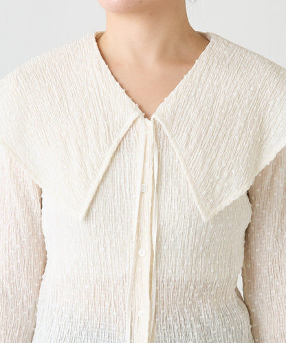 【領子可拆卸】大翻領開衫