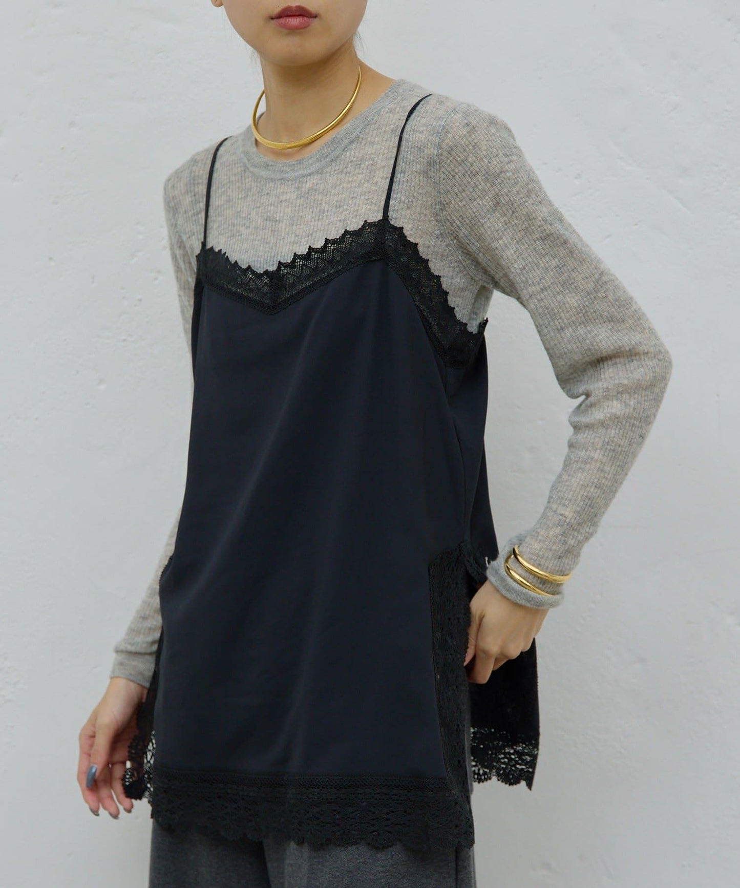 【HERITANOVUM】蕾絲吊帶背心