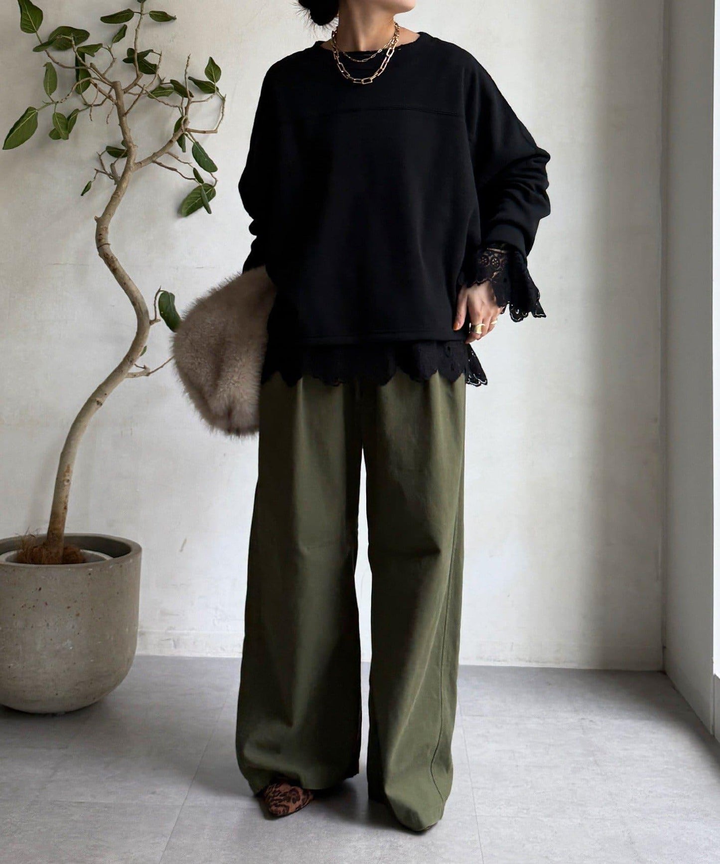 保暖加厚熱感套頭衫